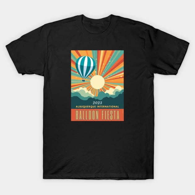 Albuquerque Balloon Fiesta T-Shirt by JAHudson